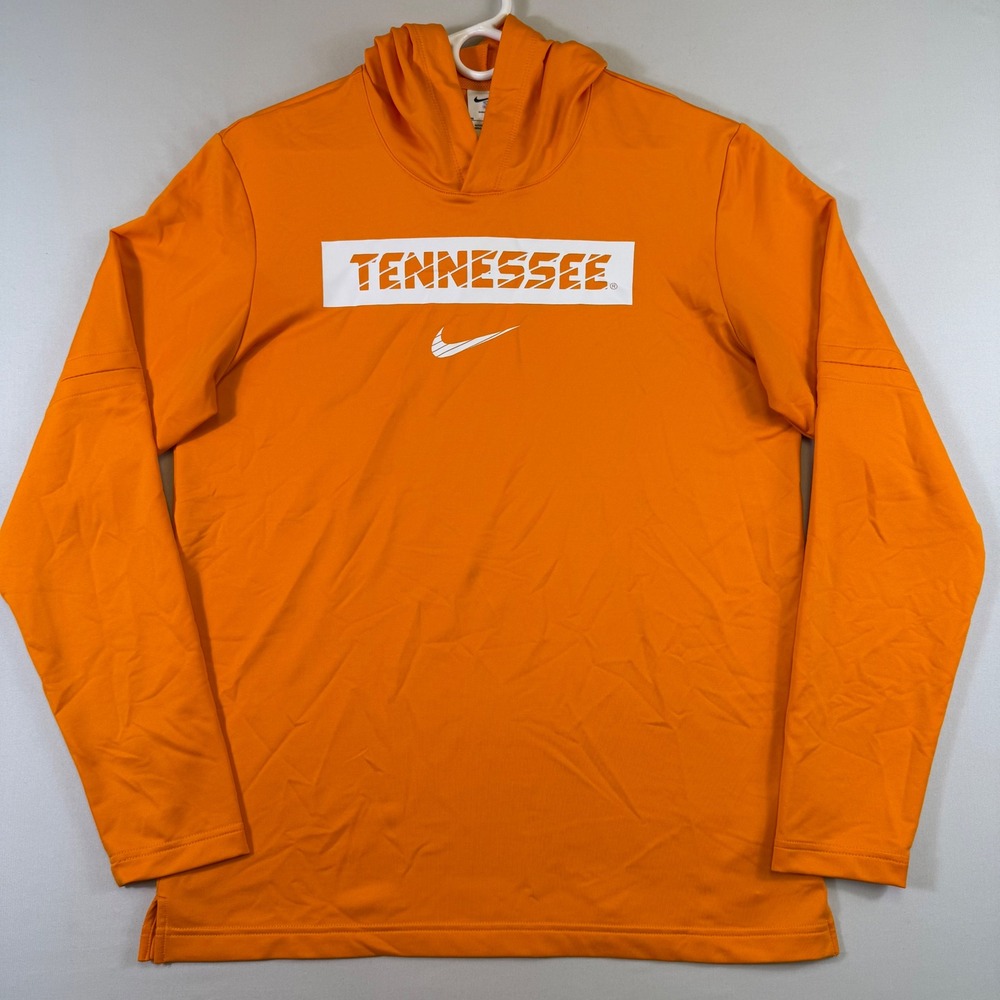 Tennessee Volunteers Nike Pullover Hoodie Mens Medium Orange Dri-FIT 02FC-87F